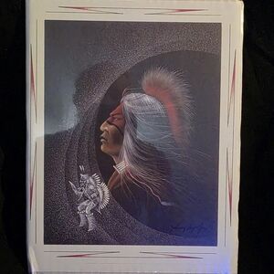 “Will Always Remember” by Johnny Tiger Jr. – Signed & Personalized – $240